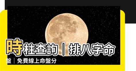 日干查詢|四柱八字排盤